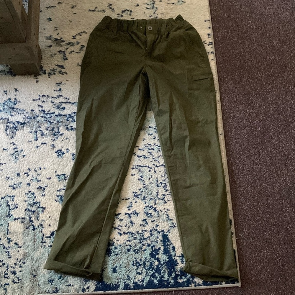 EUC Prana Double Peak Pant Womens Sz 2 cargo green